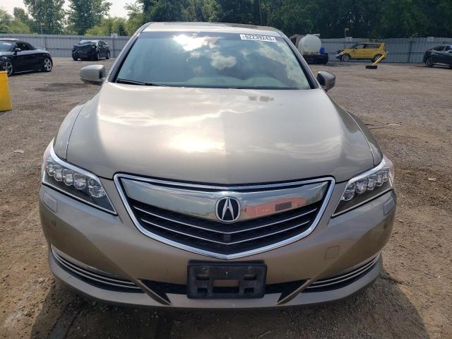 JH4KC2F90GC800063 - 2016 ACURA RLX SPORT HYBRID ADVANCE BEIGE photo 5