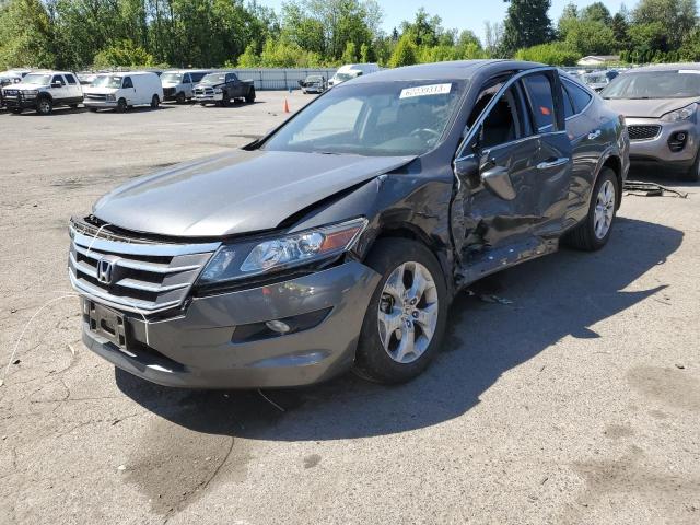 5J6TF2H50CL007485 - 2012 HONDA CROSSTOUR EXL GRAY photo 1