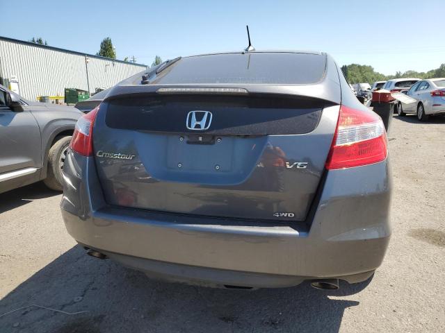 5J6TF2H50CL007485 - 2012 HONDA CROSSTOUR EXL GRAY photo 6