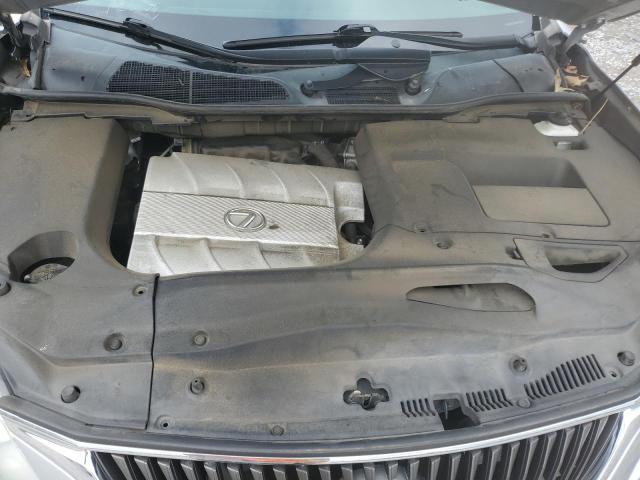 2T2ZK1BA3BC046620 - 2011 LEXUS RX 350 SILVER photo 12