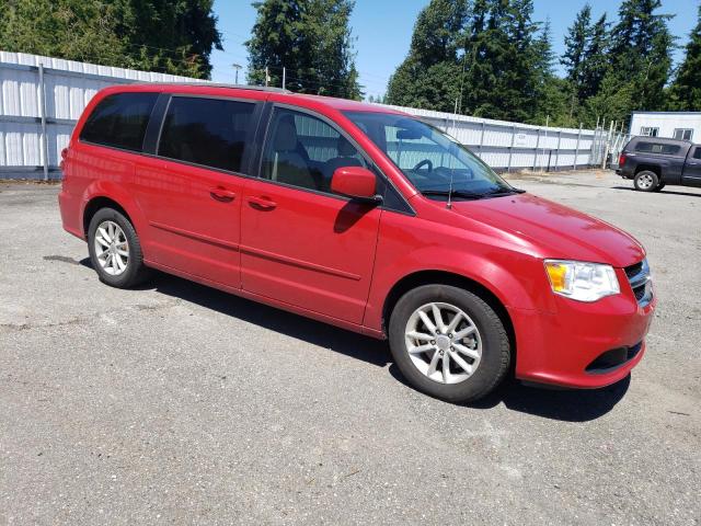 2C4RDGCG8GR270428 - 2016 DODGE GRAND CARA SXT RED photo 4