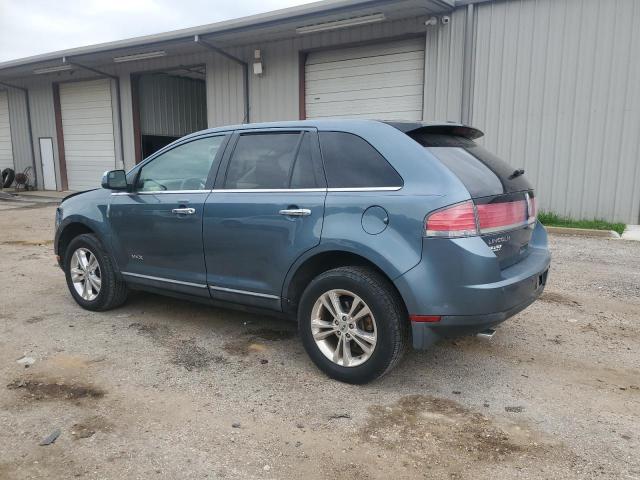 2LMDJ6JC3ABJ34205 - 2010 LINCOLN MKX BLUE photo 2