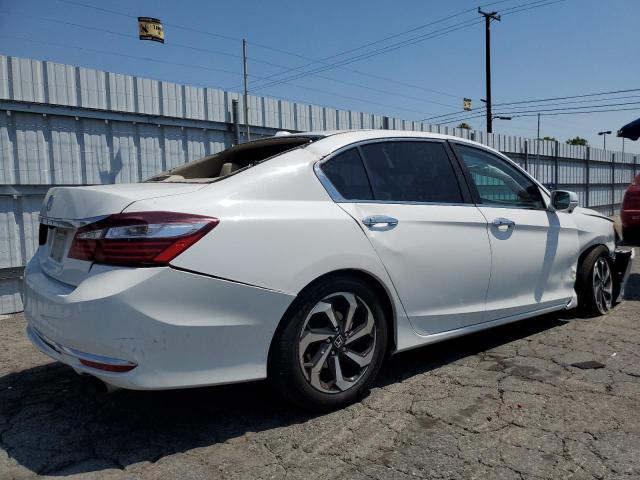 1HGCR2F96GA009750 - 2016 HONDA ACCORD EXL WHITE photo 3