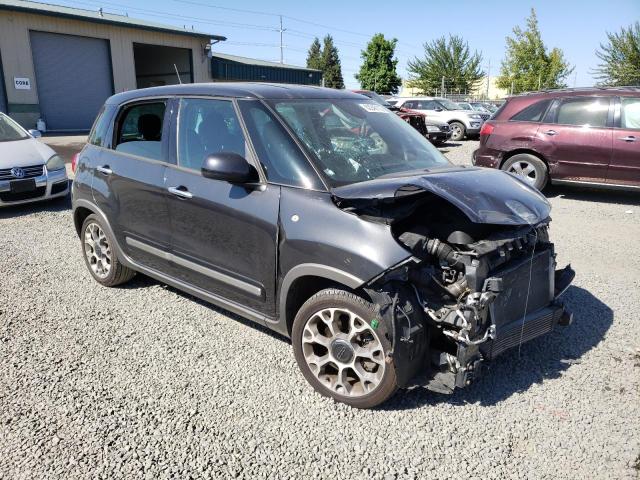 ZFBCFADH1EZ013413 - 2014 FIAT 500L TREKKING GRAY photo 4