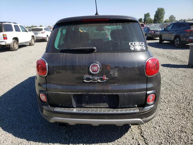 ZFBCFADH1EZ013413 - 2014 FIAT 500L TREKKING GRAY photo 6