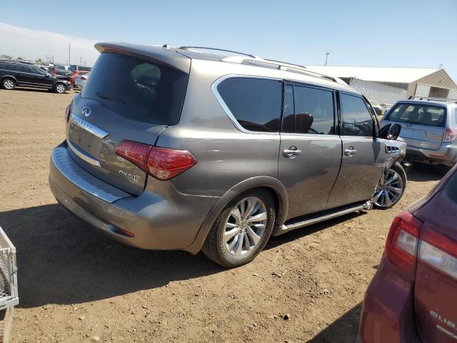 JN8AZ2NE3G9122050 - 2016 INFINITI QX80 GRAY photo 3