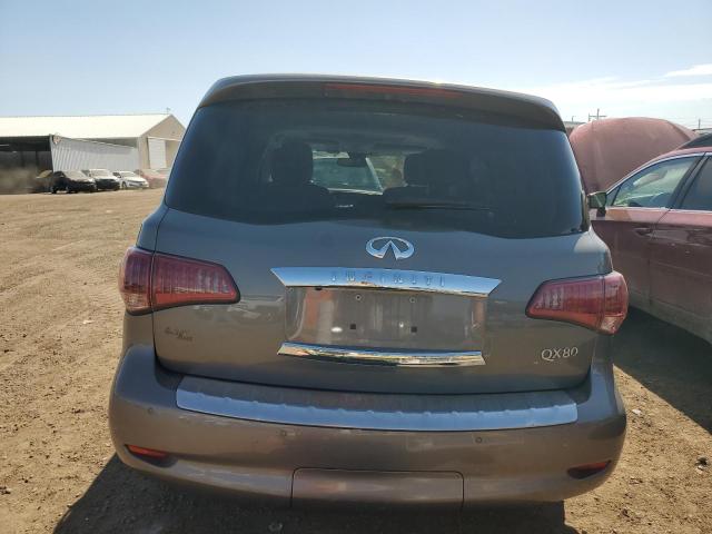 JN8AZ2NE3G9122050 - 2016 INFINITI QX80 GRAY photo 6