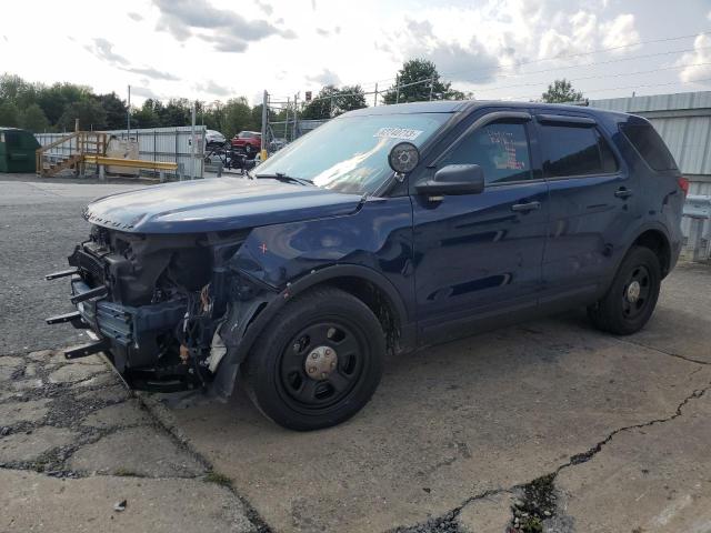 1FM5K8AT8JGA36935 - 2018 FORD EXPLORER POLICE INTERCEPTOR ლურჯი ფოტო 1