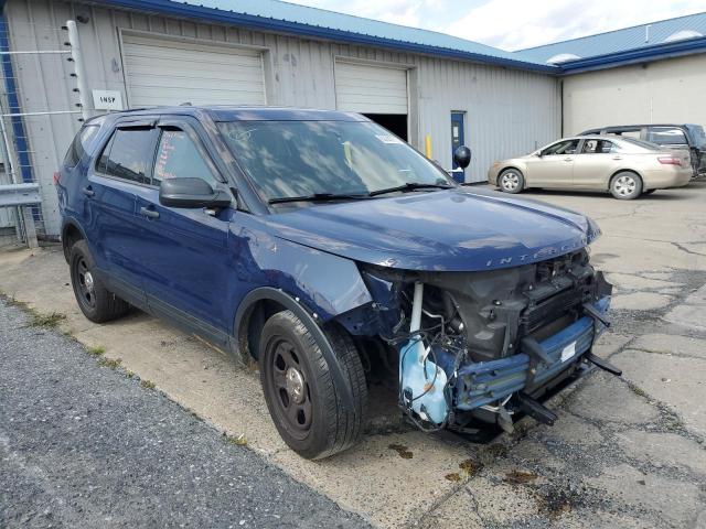 1FM5K8AT8JGA36935 - 2018 FORD EXPLORER POLICE INTERCEPTOR ლურჯი ფოტო 4
