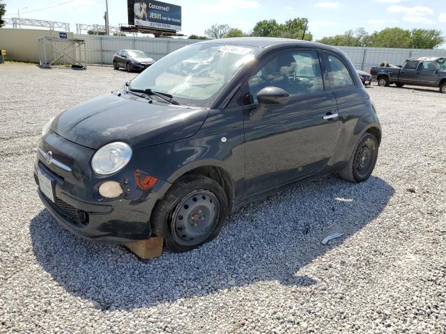 3C3CFFAR2FT750284 - 2015 FIAT 500 POP BLACK photo 1