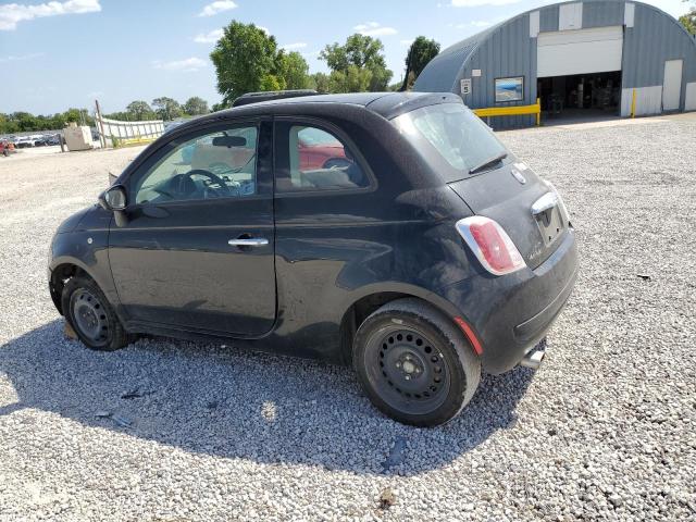 3C3CFFAR2FT750284 - 2015 FIAT 500 POP BLACK photo 2