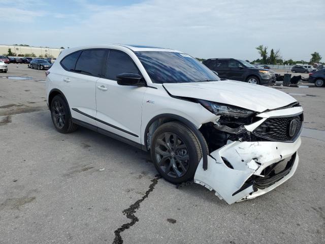 5J8YE1H09PL038190 - 2023 ACURA MDX A-SPEC WHITE photo 4