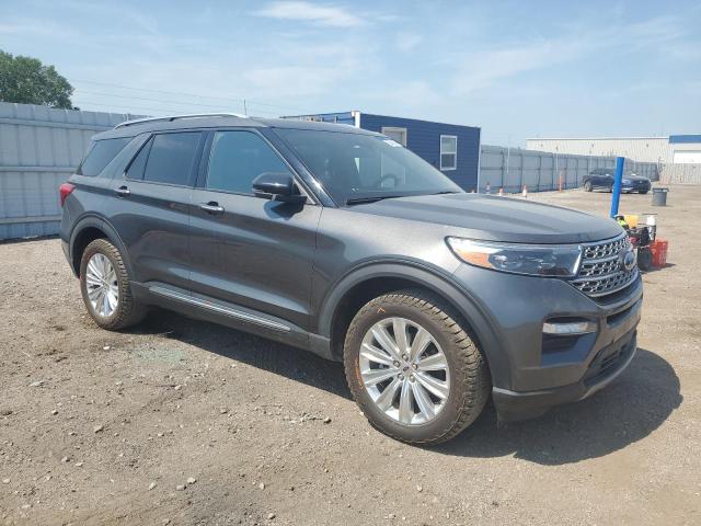 1FMSK8FH7LGB56364 - 2020 FORD EXPLORER LIMITED GRAY photo 4