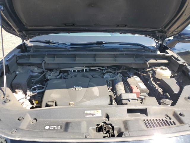 5TDGZRBH3MS535788 - 2021 TOYOTA HIGHLANDER XLE 黑色 照片 12
