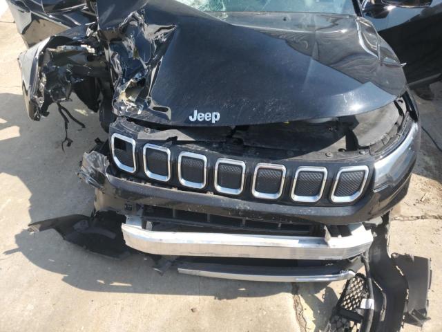 3C4NJDCB6NT100881 - 2022 JEEP COMPASS LIMITED BLACK photo 11