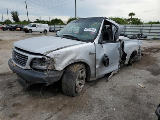 2FTZF07361CA45542 - 2001 FORD F150 SVT LIGHTNING SILVER photo 1