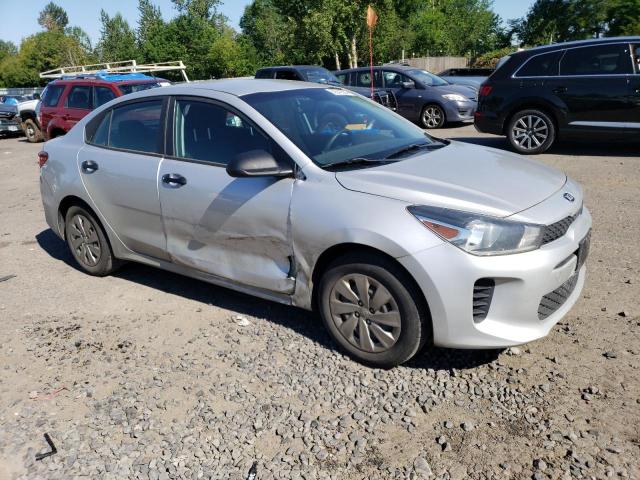 3KPA24AB9JE070806 - 2018 KIA RIO LX SILVER photo 4