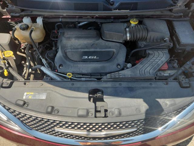 2C4RC1BG5JR210633 - 2018 CHRYSLER PACIFICA TOURING L 勃艮第红 照片 12
