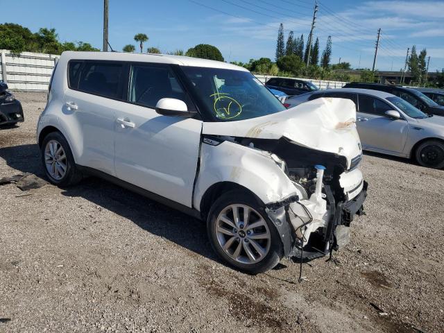 KNDJP3A56K7918034 - 2019 KIA SOUL + WHITE photo 4