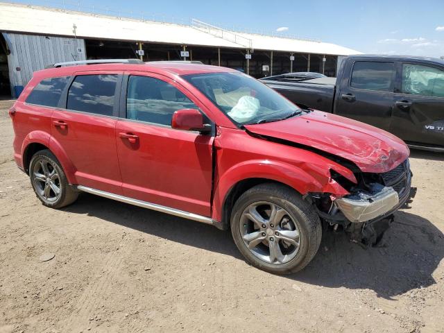 3C4PDCGG8HT548074 - 2017 DODGE JOURNEY CROSSROAD RED photo 4