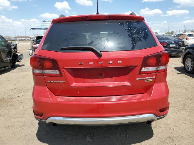 3C4PDCGG8HT548074 - 2017 DODGE JOURNEY CROSSROAD RED photo 6