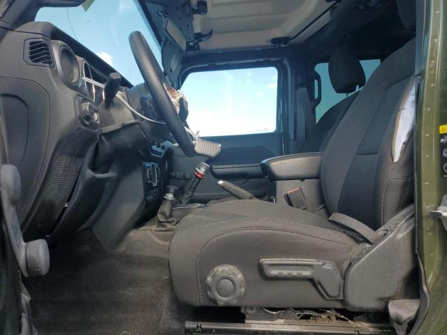 1C4HJXDG7MW708491 - 2021 JEEP WRANGLER U SPORT Grün Foto 7