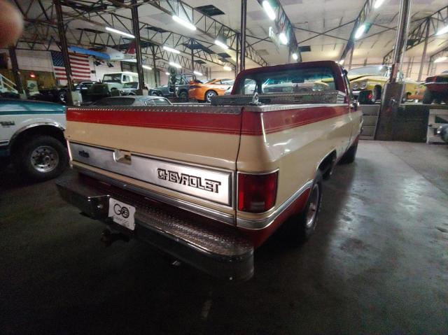 1GCDR14KXHS109722 - 1987 CHEVROLET R10 TWO TONE photo 4