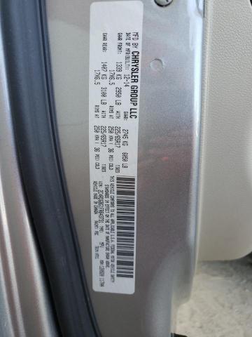 2C4RDGBG1FR643731 - 2015 DODGE GRAND CARA SE SILVER photo 13