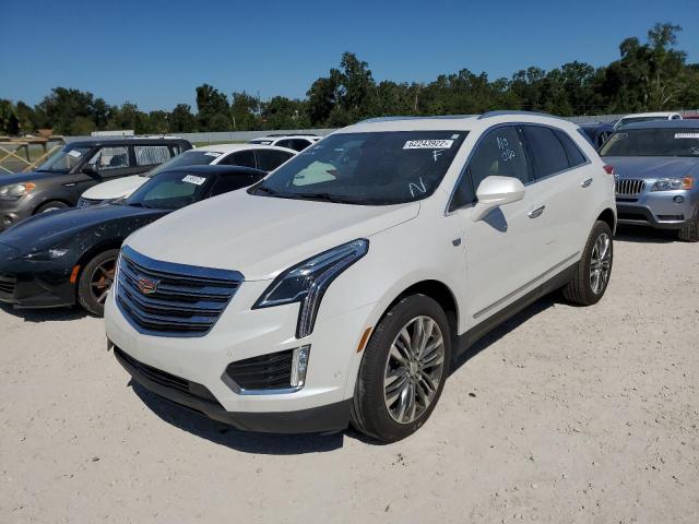 1GYKNFRS6JZ227024 - 2018 CADILLAC XT5 PREMIUM LUXURY WHITE photo 2