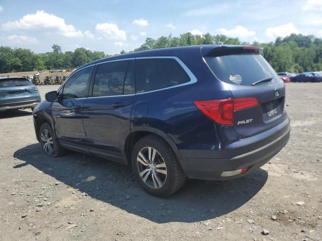 5FNYF6H50GB073658 - 2016 HONDA PILOT EXL BLUE photo 2