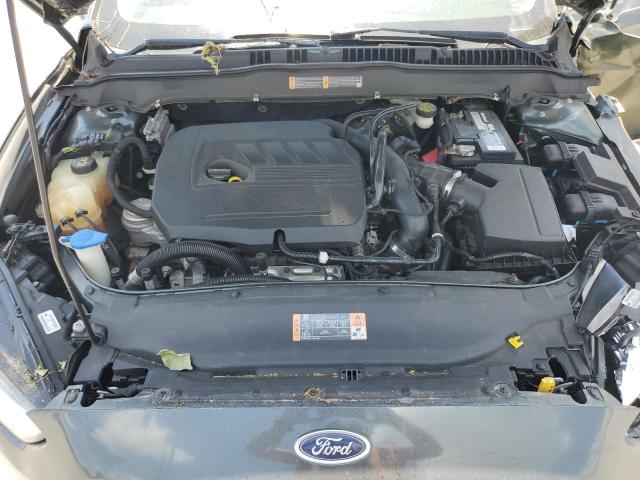 3FA6P0HDXFR249174 - 2015 FORD FUSION SE GRAY photo 11