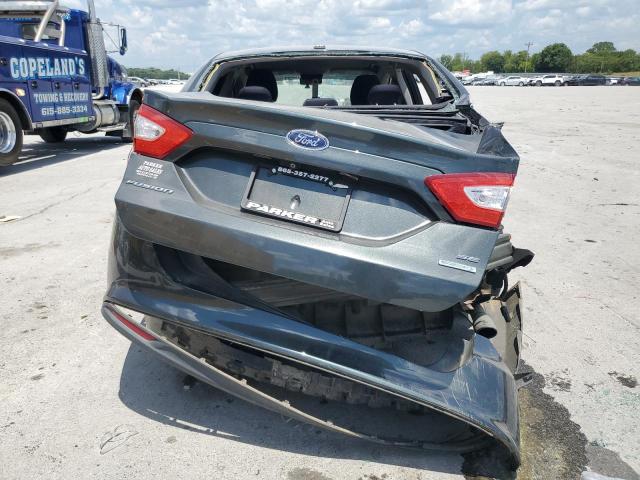 3FA6P0HDXFR249174 - 2015 FORD FUSION SE GRAY photo 6