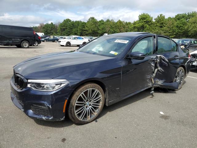 WBAJE7C56JWA04185 - 2018 BMW 540 XI BLUE photo 1