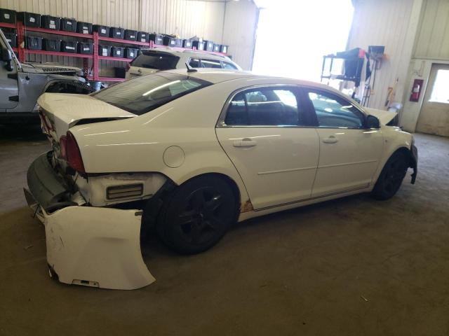 1G1ZH57B784224478 - 2008 CHEVROLET MALIBU 1LT WHITE photo 3