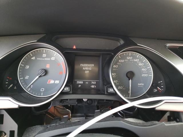 WAUCVAFR5BA013279 - 2011 AUDI S5 PREMIUM PLUS გრაფიტი ფოტო 9