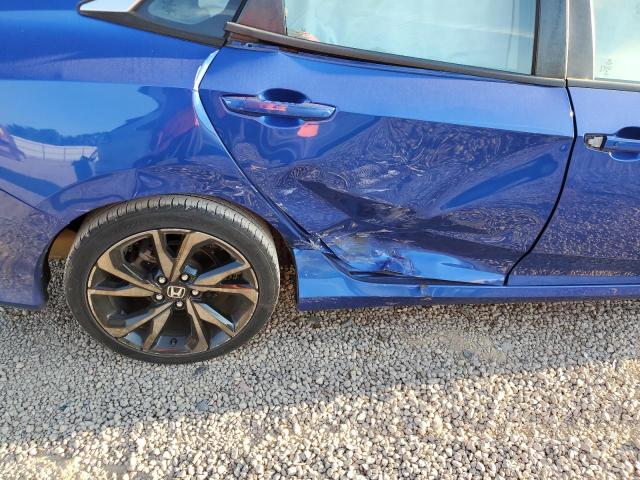 2HGFC2F89KH511670 - 2019 HONDA CIVIC SPORT BLUE photo 9