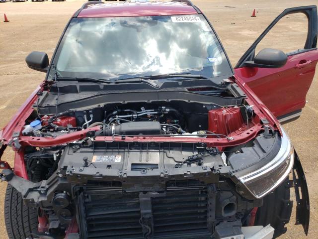 1FMSK7DH8NGA07199 - 2022 FORD EXPLORER XLT MAROON photo 12