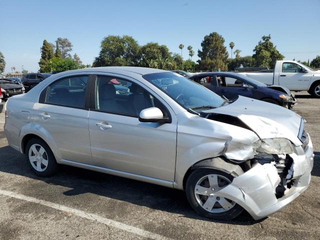 KL1TD5DE4BB198049 - 2011 CHEVROLET AVEO LS Gümüş foto 4