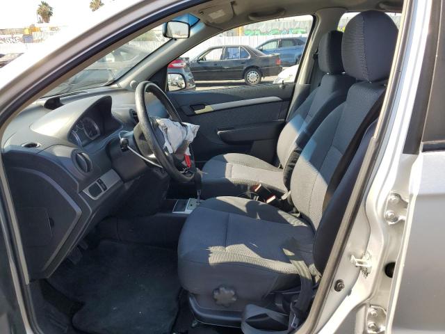 KL1TD5DE4BB198049 - 2011 CHEVROLET AVEO LS Gümüş foto 7