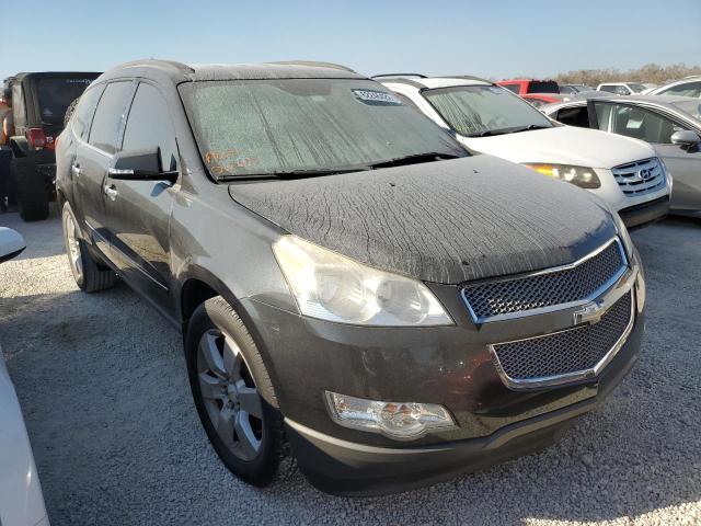 1GNKRLED7BJ177158 - 2011 CHEVROLET TRAVERSE LTZ BLACK photo 1