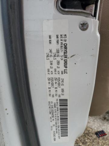 2C4RC1BG3ER402588 - 2014 CHRYSLER TOWN & COU TOURING თეთრი ფოტო 13