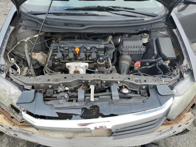 19XFB2F91CE310644 - 2012 HONDA CIVIC EXL ნაცრისფერი ფოტო 11