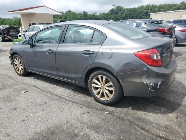 19XFB2F91CE310644 - 2012 HONDA CIVIC EXL ნაცრისფერი ფოტო 2