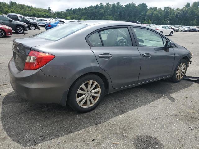 19XFB2F91CE310644 - 2012 HONDA CIVIC EXL ნაცრისფერი ფოტო 3