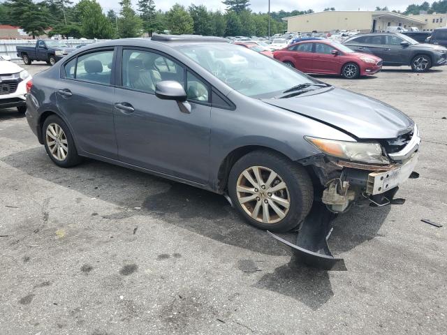 19XFB2F91CE310644 - 2012 HONDA CIVIC EXL GRAY photo 4