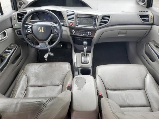 19XFB2F91CE310644 - 2012 HONDA CIVIC EXL ნაცრისფერი ფოტო 8