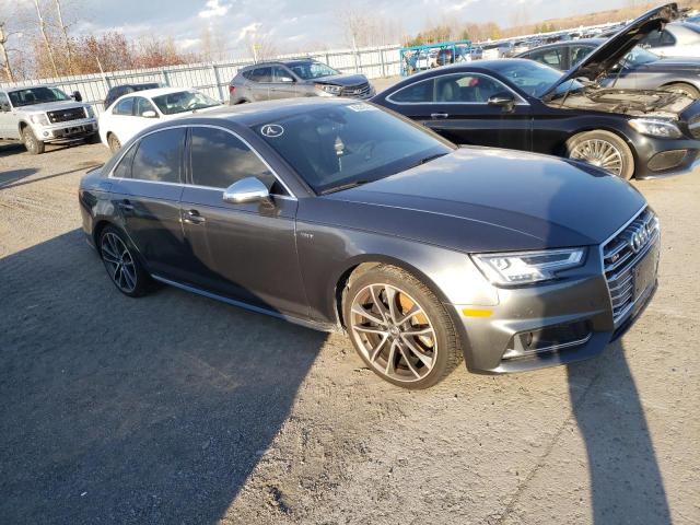 WAUC4AF4XJA010237 - 2018 AUDI S4 PRESTIGE GRAY photo 4