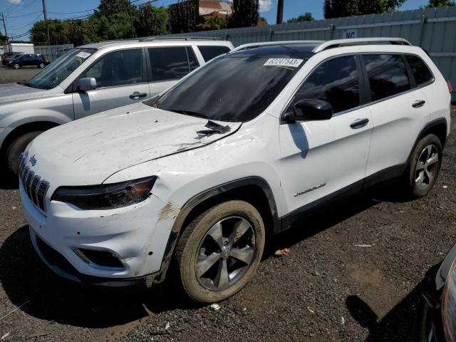 1C4PJMDX9MD153937 - 2021 JEEP CHEROKEE LIMITED WHITE photo 1