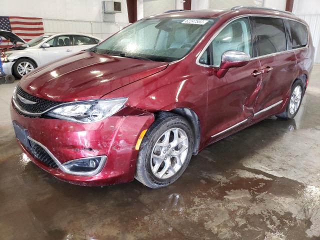 2C4RC1GG0HR523043 - 2017 CHRYSLER PACIFICA LIMITED MAROON photo 1
