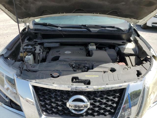 5N1AR2MN4FC719038 - 2015 NISSAN PATHFINDER S WHITE photo 11